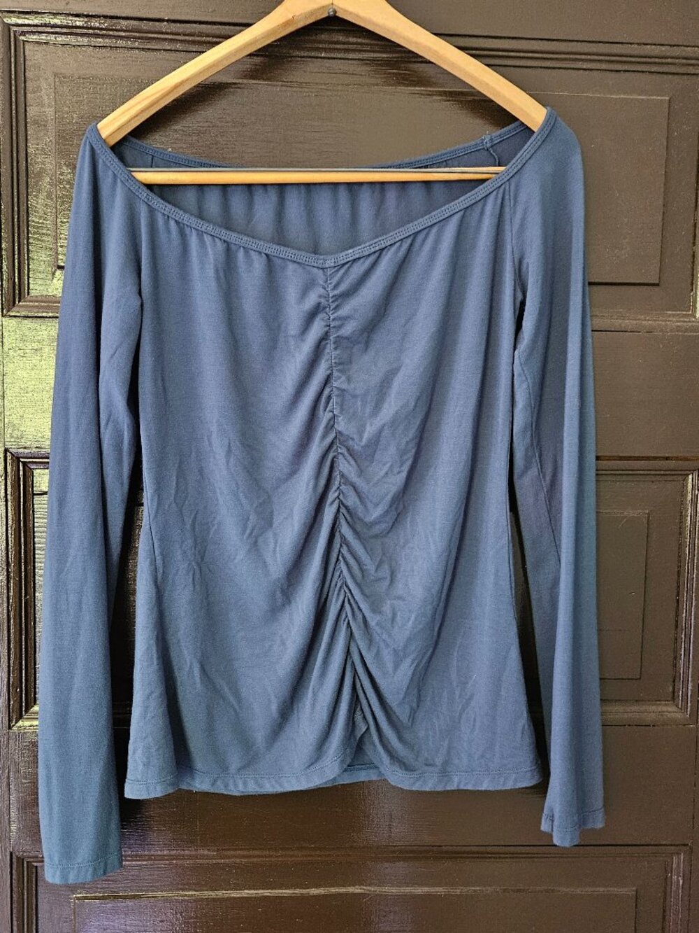 Kira Grace off shoulder long sleeve tee